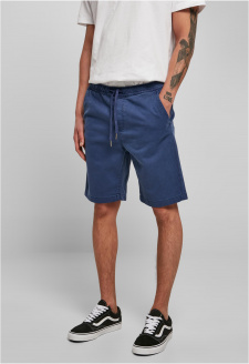 Stretch Twill Joggshorts darkblue