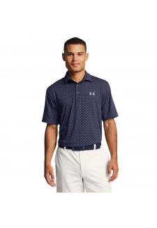 UA Playoff 3.0 Printed Polo-BLU