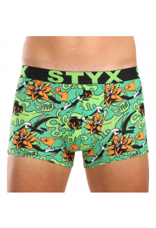 Pánské boxerky Styx art sportovní guma tropic