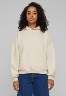 Ladies Organic Oversized Hoody whitesand