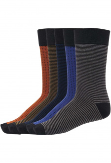 Stripes and Dots Socks 5-Pack multicolor