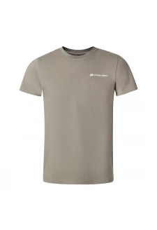Pánské bavlněné triko s fine cotton ALPINE PRO FRAB lt. graphite