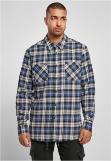 Checked Roots Shirt darkblue/white