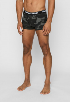 2-Pack Camo Boxer Shorts woodcamo + darkcamo