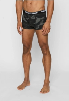 2-Pack Camo Boxer Shorts woodcamo + darkcamo