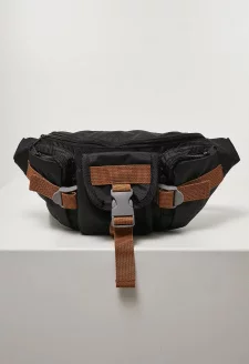 Hiking Recycled Ripstop Shoulder Bag black
