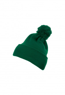 Cuffed Pom Pom Knit Beanie spruce