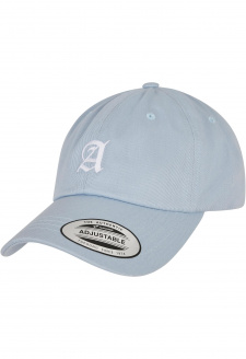 Letter Lightblue Low Profile Cap A