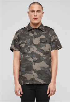 Short Sleeves US Shirt darkcamo