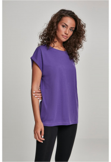 Ladies Extended Shoulder Tee ultraviolet