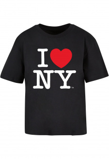 Ladies I Love NY Tee black