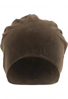 Stonewashed Jersey Beanie chocolate