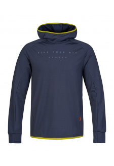 Pánská funkční mikina Hannah THONY HOODY vulcan mel