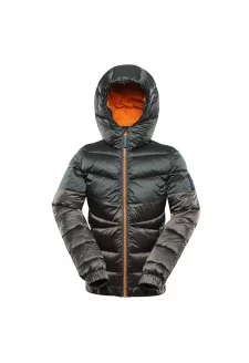 Dětská hi-therm bunda s impregnací ALPINE PRO GROLLO white pepper