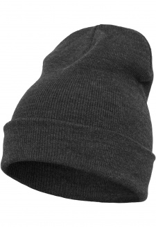 Heavyweight Long Beanie charcoal