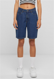 Ladies 90‘s Bermuda mid indigo washed