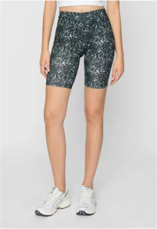 Ladies AOP Cycle Shorts 2-Pack black/white+black