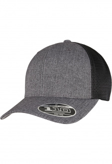 110 Mesh 2-Tone Cap melange charcoal/black