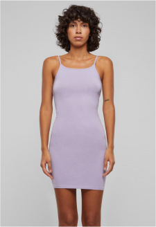 Ladies Stretch Jersey Slim Dress dustylilac