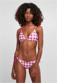 Ladies Check Bikini brightvioletvichy