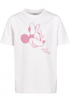 Kids Minnie Mouse XOXO Tee white