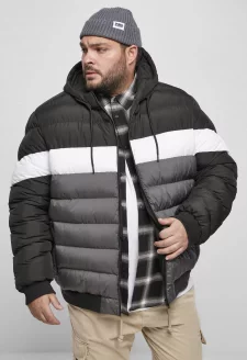 Colorblock Bubble Jacket black/darkshadow
