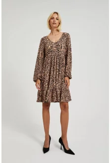 WOMEN'S DRESS Z-SU-4501 L.BROWN