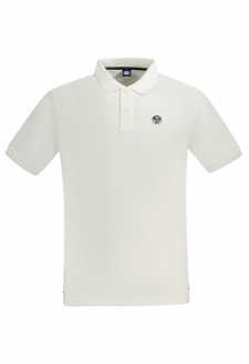 PÁNSKE PÁNSKE POLO S KRÁTKYMI RUKÁVMI NORTH SAILS BIELY