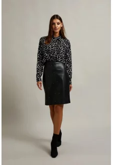 WOMEN'S SKIRT Z-SC-4507 BLACK