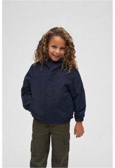 Kids Summer Windbreaker Frontzip navy