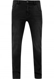 Stretch Denim Pants black washed