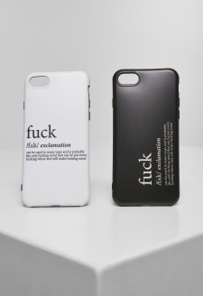 Fuck I Phone 6/7/8 Phone Case Set black/white