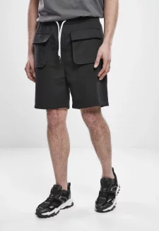 Big Pocket Terry Sweat Shorts black