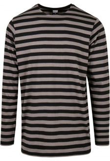 Regular Stripe LS asphalt/black