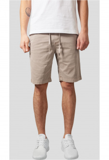 Stretch Twill Joggshorts sand