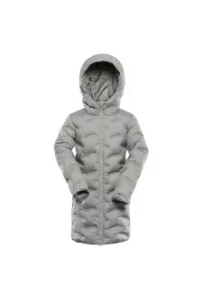 Dětský hi-therm kabát s impregnací ALPINE PRO AWEDO shadow