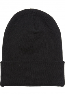 Heavyweight Organic Long Beanie black