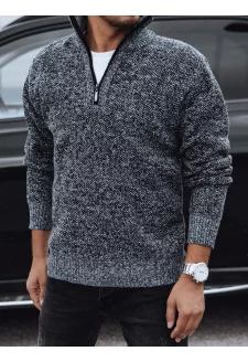 Sweter męski ciemnoszary Dstreet WX2196