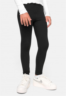 Girls Jersey Leggings 2-Pack black/black