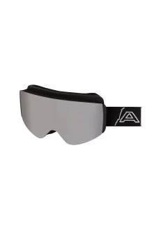 Dětské lyžařské brýle ALPINE PRO GROWO silver reflective