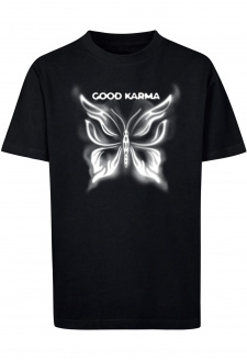 Good Karma Butterfly Tee black