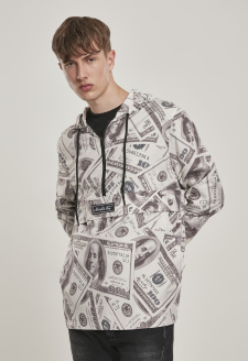 Mister Tee Dollar Windbreaker sand