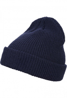 Long Knit Beanie navy