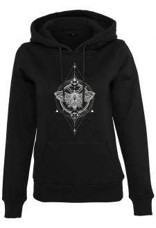 Ladies Moth Hoody black