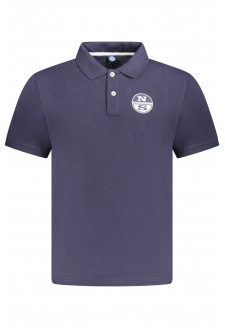 PÁNSKE PÁNSKE POLO S KRÁTKYMI RUKÁVMI NORTH SAILS MODRÁ