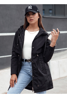 Kurtka damska parka GLAMJACKET czarna Dstreet TY4384