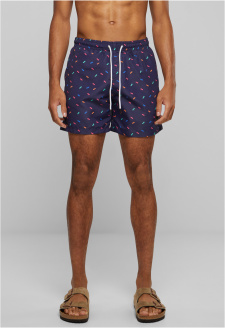 Pattern Swim Shorts sunglasses aop