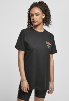 Ladies Rose Tee black