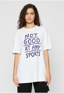 Not Good At Any Sports Tee white