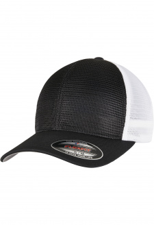 FLEXFIT 360 OMNIMESH CAP 2-TONE black/white